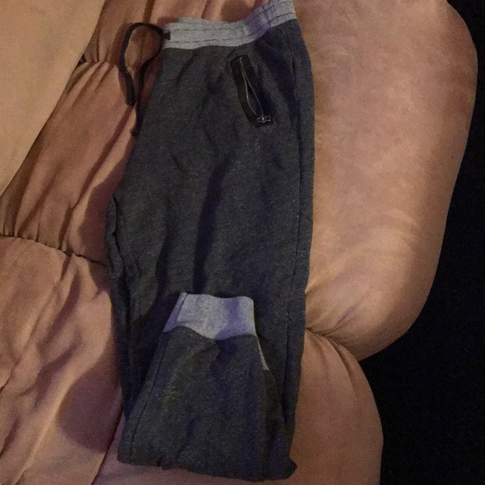 Dark grey Abercrombie and Fitch joggers